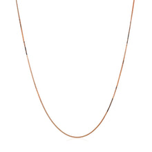10k Rose Gold Classic Box Chain (0.45 mm)