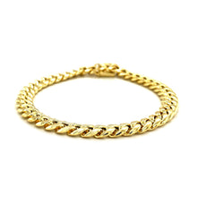 Load image into Gallery viewer, 14k Yellow Gold Semi Solid Miami Cuban Bracelet (7.20 mm)