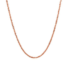 1.50 mm 14K Rose Gold Sparkle Chain