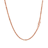 1.50 mm 14K Rose Gold Sparkle Chain thumbnail 3