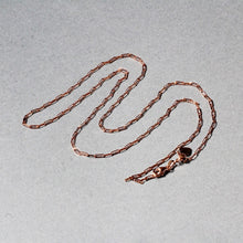 Load image into Gallery viewer, 14k Rose Gold Adjustable Paperclip Chain (1.50 mm)