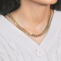 10k Yellow Gold Light Miami Cuban Chain (8.00 mm)