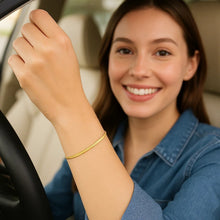 Imperial Herringbone Bracelet in 10k Yellow Gold  (2.80 mm)
