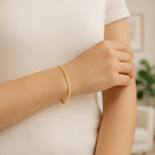 Imperial Herringbone Bracelet in 10k Yellow Gold  (2.80 mm)