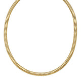 14K Yellow Gold Lite Oval Snake Chain (5.70 mm) thumbnail 2
