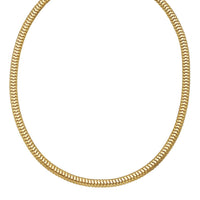 14K Yellow Gold Lite Oval Snake Chain (5.70 mm)