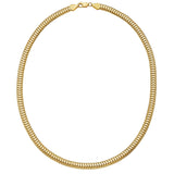 14K Yellow Gold Lite Oval Snake Chain (5.70 mm) thumbnail 3