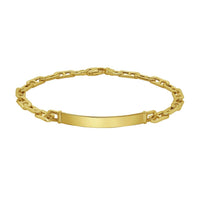 14K Yellow Gold Mariner ID Bracelet