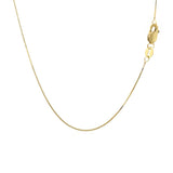 10k Yellow Gold Classic Box Chain (0.45 mm) thumbnail 3