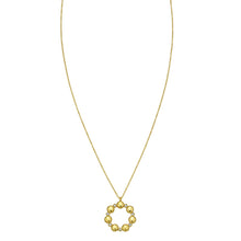 14K Yellow Gold Diamond Cut Cable Chain Necklace