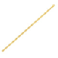 14K yellow gold anchor chain with 5.20 mm interlocking oval links