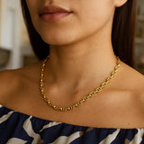 14k Yellow Gold Lite Anchor Chain (5.20 mm) thumbnail 4