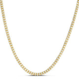 Ice Barrel Chain in 14k Yellow Gold (3.23 mm) thumbnail 2