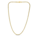 Ice Barrel Chain in 14k Yellow Gold (3.23 mm) thumbnail 3