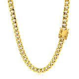 10k Yellow Gold Semi Solid Miami Cuban Chain (5.00 mm) thumbnail 3