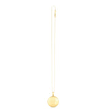 14k Yellow Gold Tree of Life Locket Necklace thumbnail 2