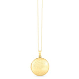 14k Yellow Gold Tree of Life Locket Necklace thumbnail 4