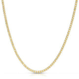 Ice Barrel Chain in 14k Yellow Gold (3.14 mm) thumbnail 2