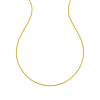 14K Yellow Gold Sparkle Spring Chain Necklace (1.90 mm)
