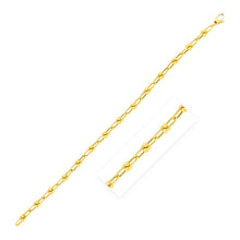 Load image into Gallery viewer, 14k Yellow Gold 7 1/2 inch Jax Chain Bracelet (3.00 mm)