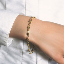 Load image into Gallery viewer, 14k Yellow Gold 7 1/2 inch Jax Chain Bracelet (3.00 mm)