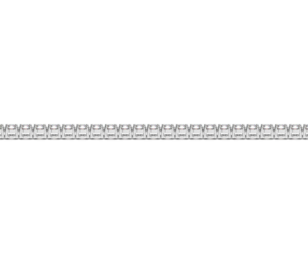 Lab Grown Round Diamond Tennis Bracelet in 14k White Gold (3 cctw F/G  VS2/SI1)