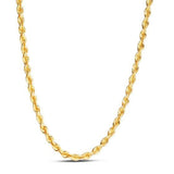 14k Yellow Gold Light Rope Chain (4.3 mm) thumbnail 2
