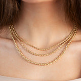 14k Yellow Gold Light Rope Chain (4.3 mm) thumbnail 6