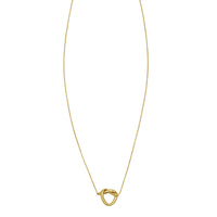 14K Yellow Gold Love Knot Necklace