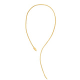 14k Yellow Gold Serpent Necklace thumbnail 2