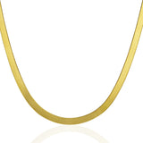 Imperial Herringbone Chain in 10k Yellow Gold (5.00 mm) thumbnail 2