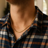 Moon Cut Bead Chain in 14k Yellow Gold (2.50 mm) thumbnail 5
