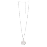 Sterling Silver Rhodium Plated Tree of Life Pendant Necklace thumbnail 2