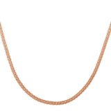 Ice Barrel Chain in 14k Rose Gold (3.1 mm) thumbnail 2
