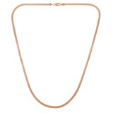 Ice Barrel Chain in 14k Rose Gold (3.1 mm) thumbnail 3