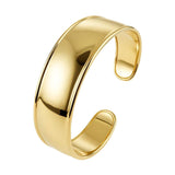 Designer Classic Cuff Bangle in 14K Yellow Gold (20.40 mm) thumbnail 1