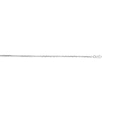 Sterling Silver Rhodium Plated Rockstar Cut Round Box Chain (1.90 mm) thumbnail 3