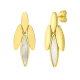 14K Yellow Gold La Grand Dame Earrings thumbnail 1