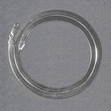14k White Gold Super Flex Herringbone Chain (4.60 mm) thumbnail 4