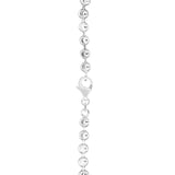Sterling Silver Rhodium Plated Moon Cut Bead Chain (5.00 mm) thumbnail 5