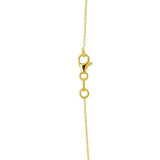 14k Yellow Gold Bead Necklace thumbnail 5