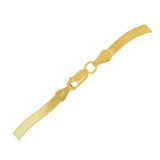 14k Yellow Gold Super Flex Herringbone Chain (1.50 mm) thumbnail 1