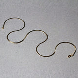 14k Yellow Gold Super Flex Herringbone Chain (1.50 mm) thumbnail 4