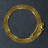 14k Yellow Gold Super Flex Herringbone Chain (1.50 mm) thumbnail 5