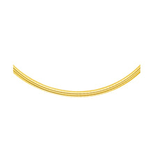 Load image into Gallery viewer, 14k Yellow Gold Chain in a Classic Omega Design (4.00 mm)