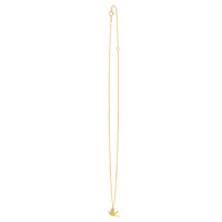 Dove Necklace in 14K Yellow Gold