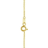 Dove Necklace in 14K Yellow Gold thumbnail 5