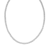 Sterling Silver Rhodium Plated Solid Round Byzantine Chain (4.60 mm) thumbnail 3