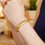 14K Yellow Gold Large Stretch Mesh Bracelet (8.80 mm) thumbnail 5