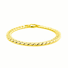 Load image into Gallery viewer, 14K Yellow Gold Cuban Link Bracelet (5.90 mm)